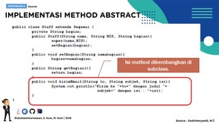 [PBO] Pertemuan 6 - Abstrak