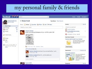 my personal family & friends
 