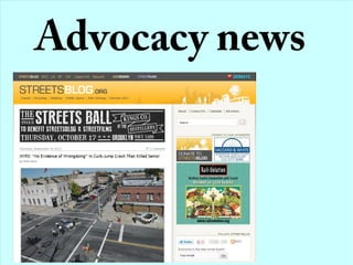 Advocacy news
 