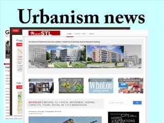 Urbanism news
 