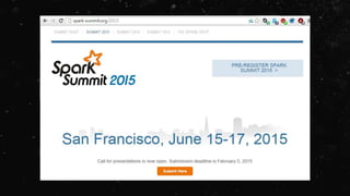 Spark & Cassandra at DataStax Meetup on Jan 29, 2015 