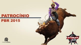 PATROCÍNIO
PBR 2015
 