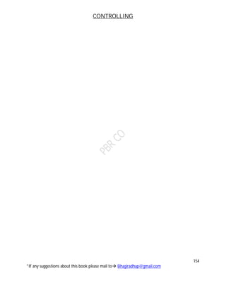 CONTROLLING
154
*If any suggestions about this book please mail to Bhagiradhap@gmail.com
 