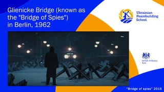 Ukrainian
Peacebuilding School
Time
to Build the Roads
and Repair the Bridges
 