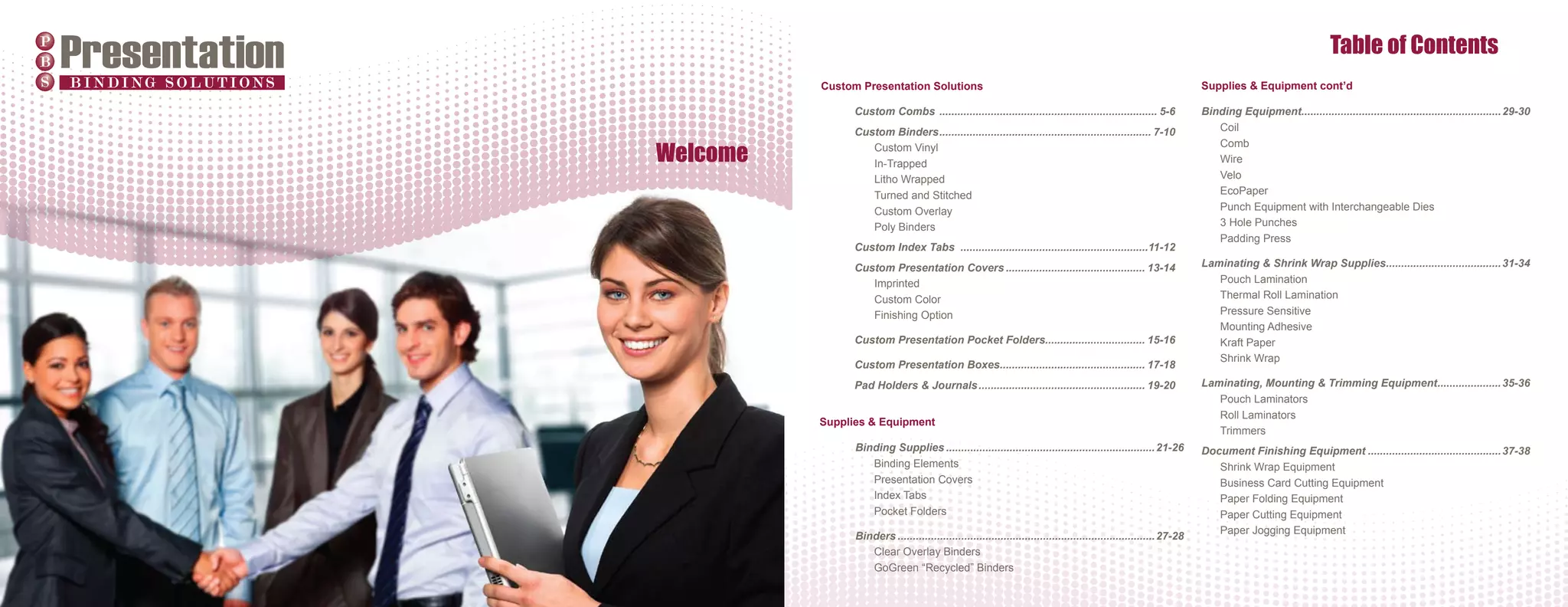 PBS Catalog Layout PPT