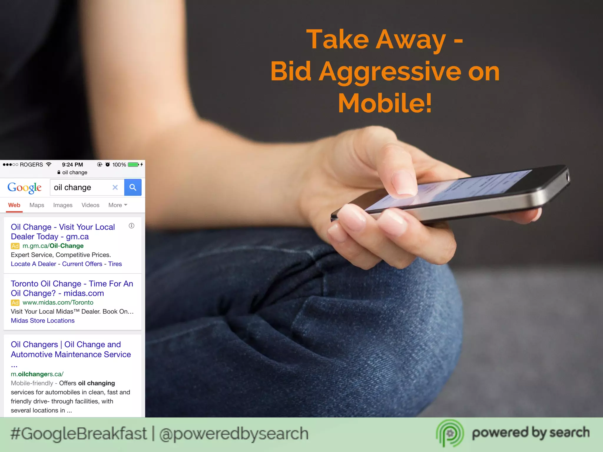 Take Away -
Bid Aggressive on
Mobile!