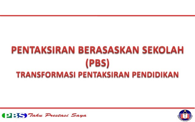 pbs sekolah rendah terkini