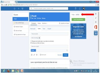 Conhecendo um pouco sobre o Edmodo