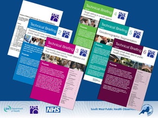 South West Public Health Observatory
 