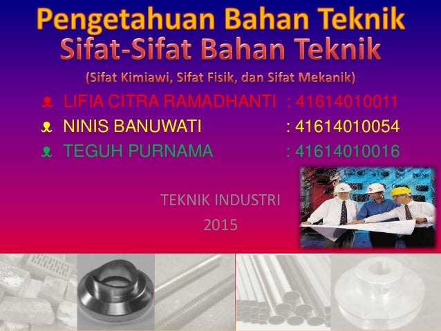 Sifat Bahan Teknik