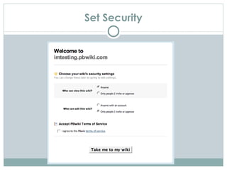 Pbwiki | PPT