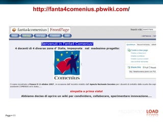 http://fanta4comenius.pbwiki.com / Enter your subtitle or main author‘s name here 