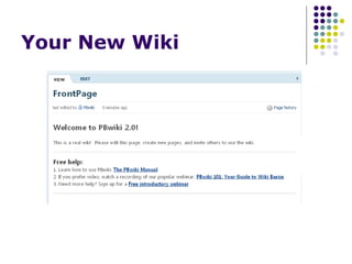 Your New Wiki  