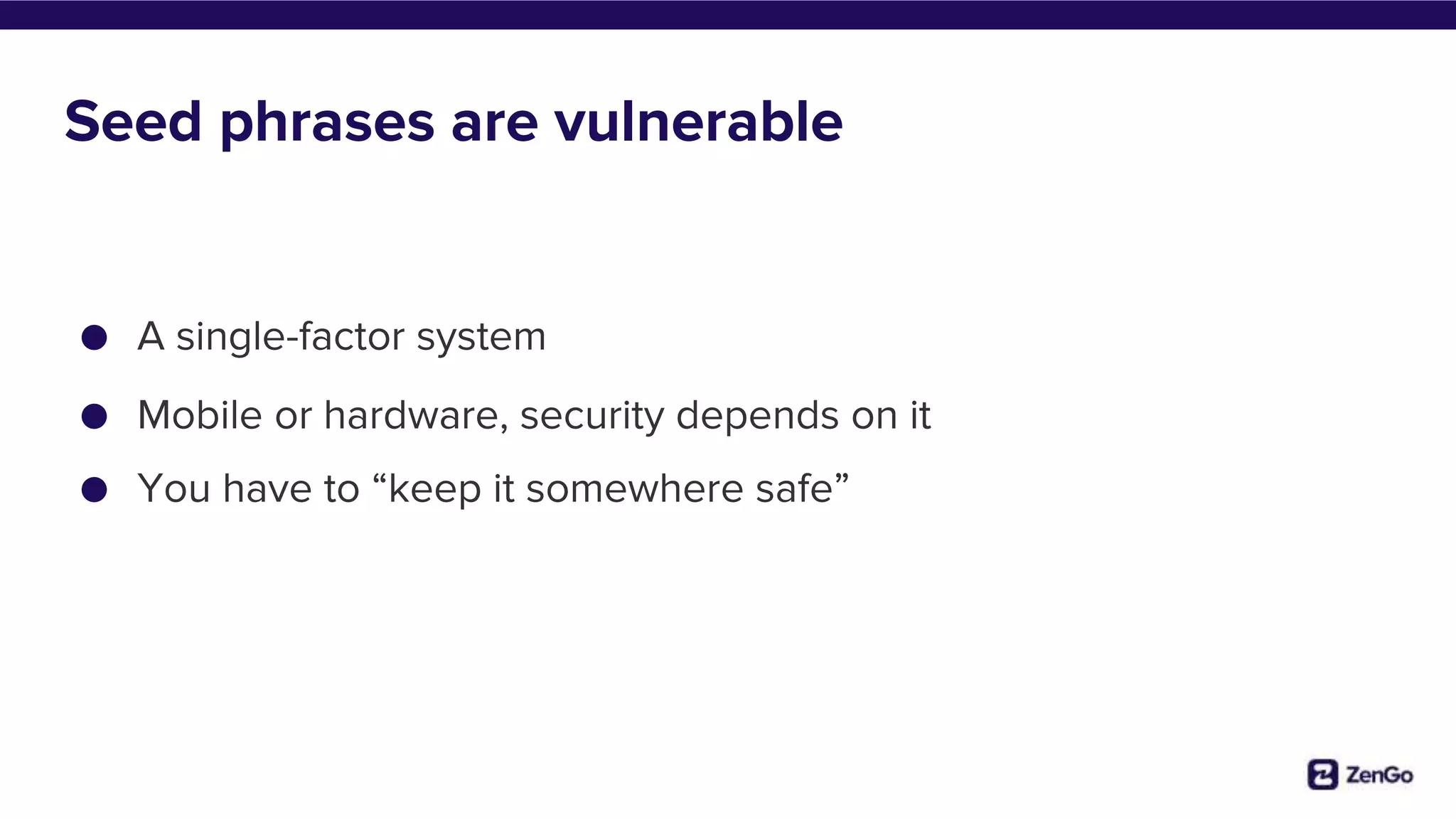 RIP seed phrases - the death and future of crypto wallets | PPTX