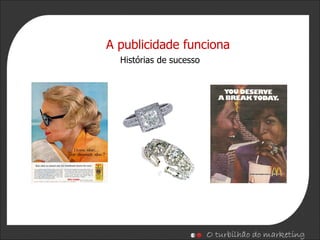   A publicidade funciona Histórias de sucesso 
