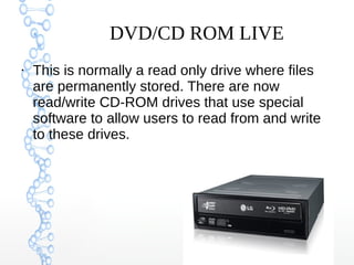 Pc Component's simple presentation | ODP | Computer Peripherals | Computing