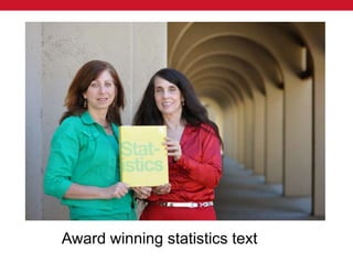 @txtbks | sparcopen.org
Award winning statistics text
 