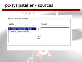 pc-sysinstaller - sources
 