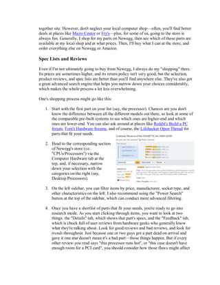 How to Build a Computer from Scratch. | PDF