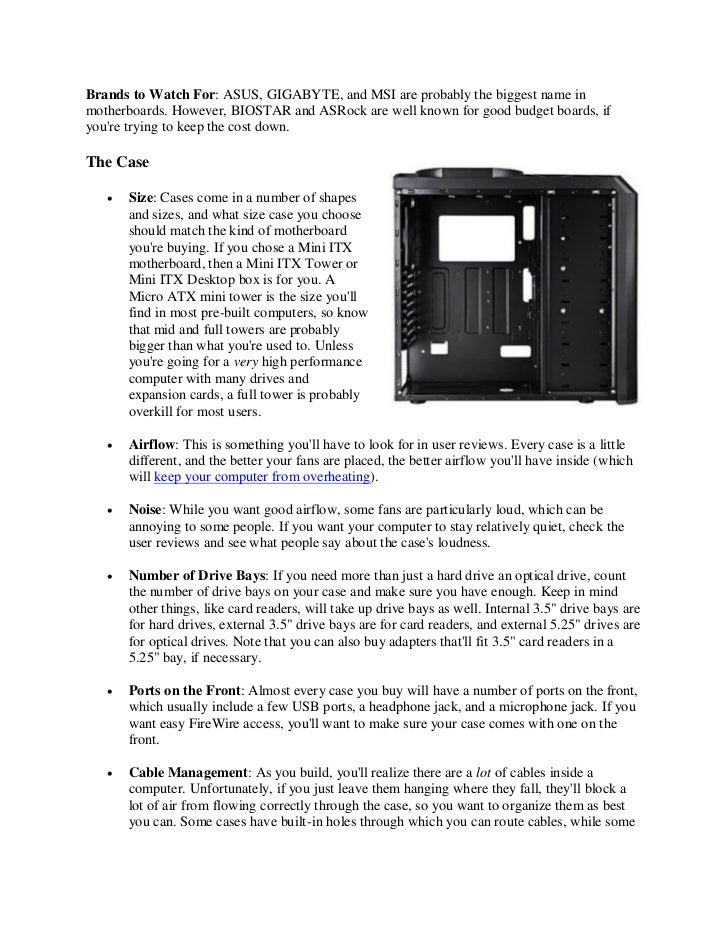 How to Build a Computer from Scratch.