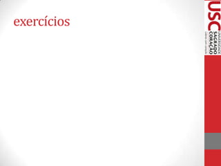 exercícios

 