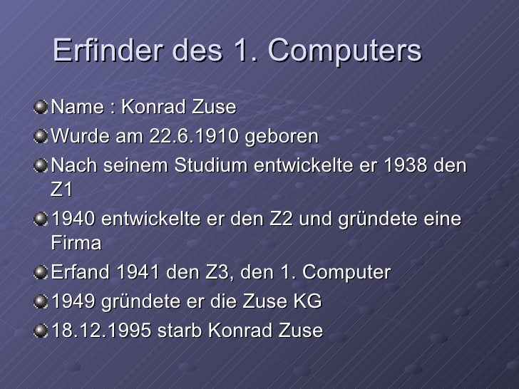 PC Entwicklung