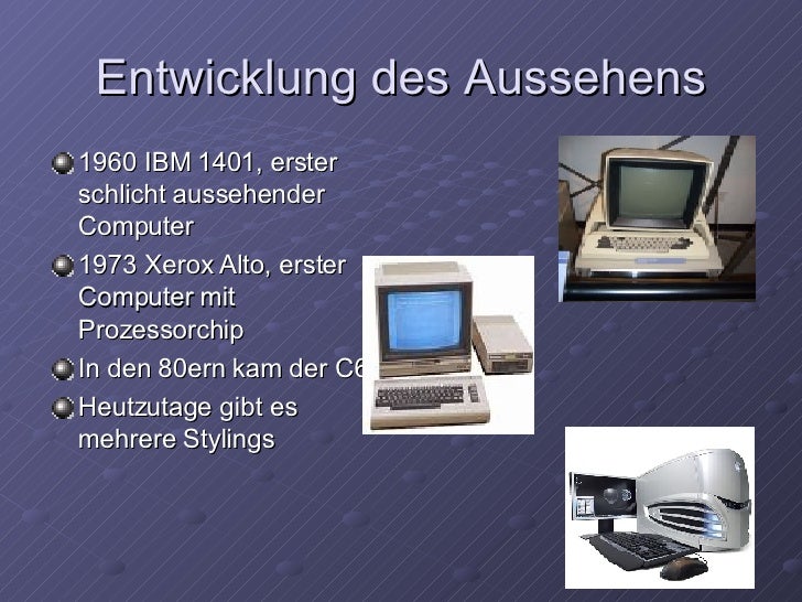 Pc Entwicklung