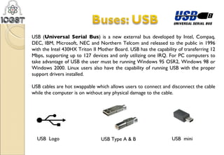 Usb Interface Component Pc interface | PPT