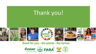 ICRISAT Governing Board 2019 PC meeting: Drylands in transition - Update on wide promotion of Smart Food and ICRISAT mandate crops - by Ms. Joanna Kane Potaka