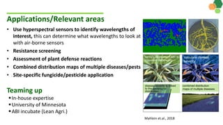 ICRISAT Governing Board 2019 PC meeting: Drylands in transition - Seeing the Unseen: Development of Early Detection Systems for Crop Pests and Diseases - by Dr Hari Kishan Sudini and team