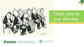 ICRISAT Governing Board 2019 PC meeting: Drylands in transition - Seeing the Unseen: Development of Early Detection Systems for Crop Pests and Diseases - by Dr Hari Kishan Sudini and team