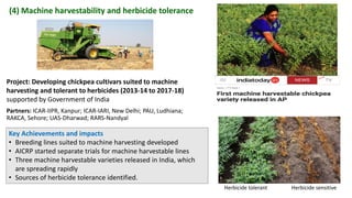 ICRISAT Governing Board 2019 PC meeting : Innovations in chickpea breeding for high impacts in farmers’ fields Dr Pooran Gaur