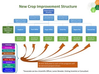 ICRISAT Governing Board 2019 PC meeting: Modernising ICRISAT Crop Improvement (Adapting Industry-Proven Processes for Public Institutions)-by Dr Jan Debaene