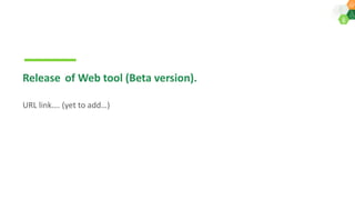 ICRISAT Governing Board 2019 PC meeting: District Level Database for India and Interactive Web Tool-by Dr S Nedumaran and team
