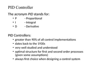 pc-lec4.pptx pid controller presentation | PPTX