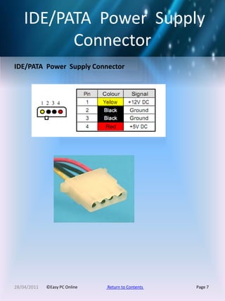 Pc PinOuts EasyPCOnline | PDF