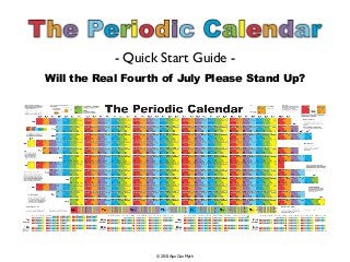 - Quick Start Guide Will the Real Fourth of July Please Stand Up?

© 2013 Ape Con Myth

 