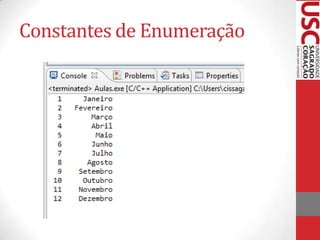 Constantes de Enumeração

 
