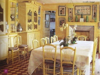La salle à manger
 