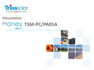 Présentation
               TSM-PC/PA05A
 