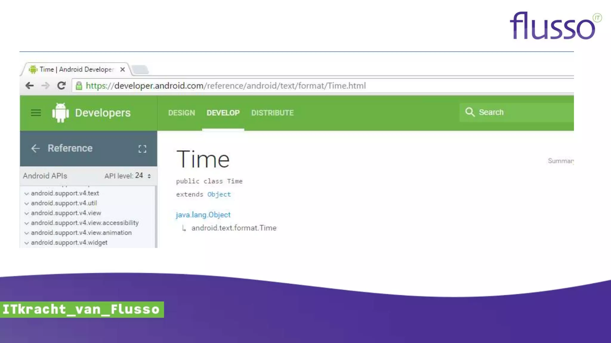 JavaScript runtime
var time = new android.text.format.Time();
Android OS API
 