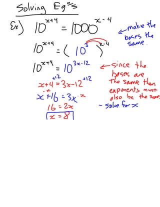 Pc 30 7 3 Solving Exponential Equations Pdf Pc 30 7 3 Solving Exponential Equations Pdf
