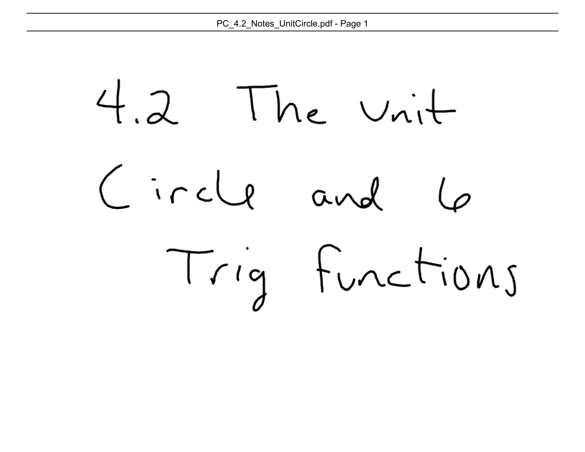 PC_4.2_Notes_UnitCircle.pdf - Page 1