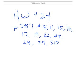 PC 5.2 Notes