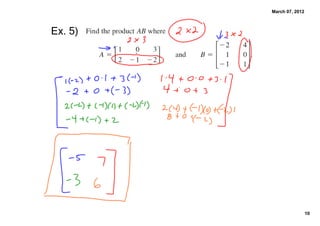 March 07, 2012
Ex. 5﴿
10
