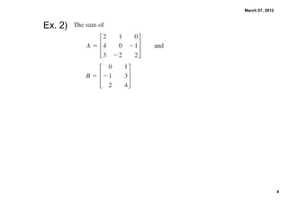 March 07, 2012
Ex. 2﴿
4