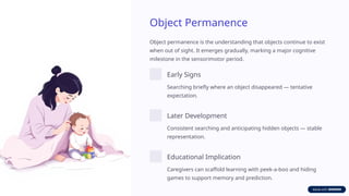 Piagets Stages of Cognitive development …