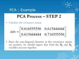 PCA : Example