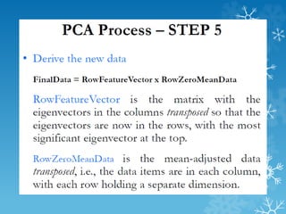 PCA : Example