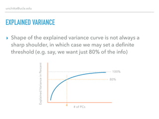 Mathematical Introduction to Principal Components Analysis | PDF